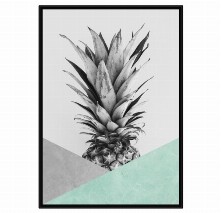 QUADRO ABACAXI ESCANDINAVO