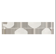 ARANDELA ECLIPSE 4XG9 BRANCO FOSCO