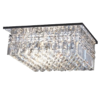 PLAFON QUADRADO CRISTAIS